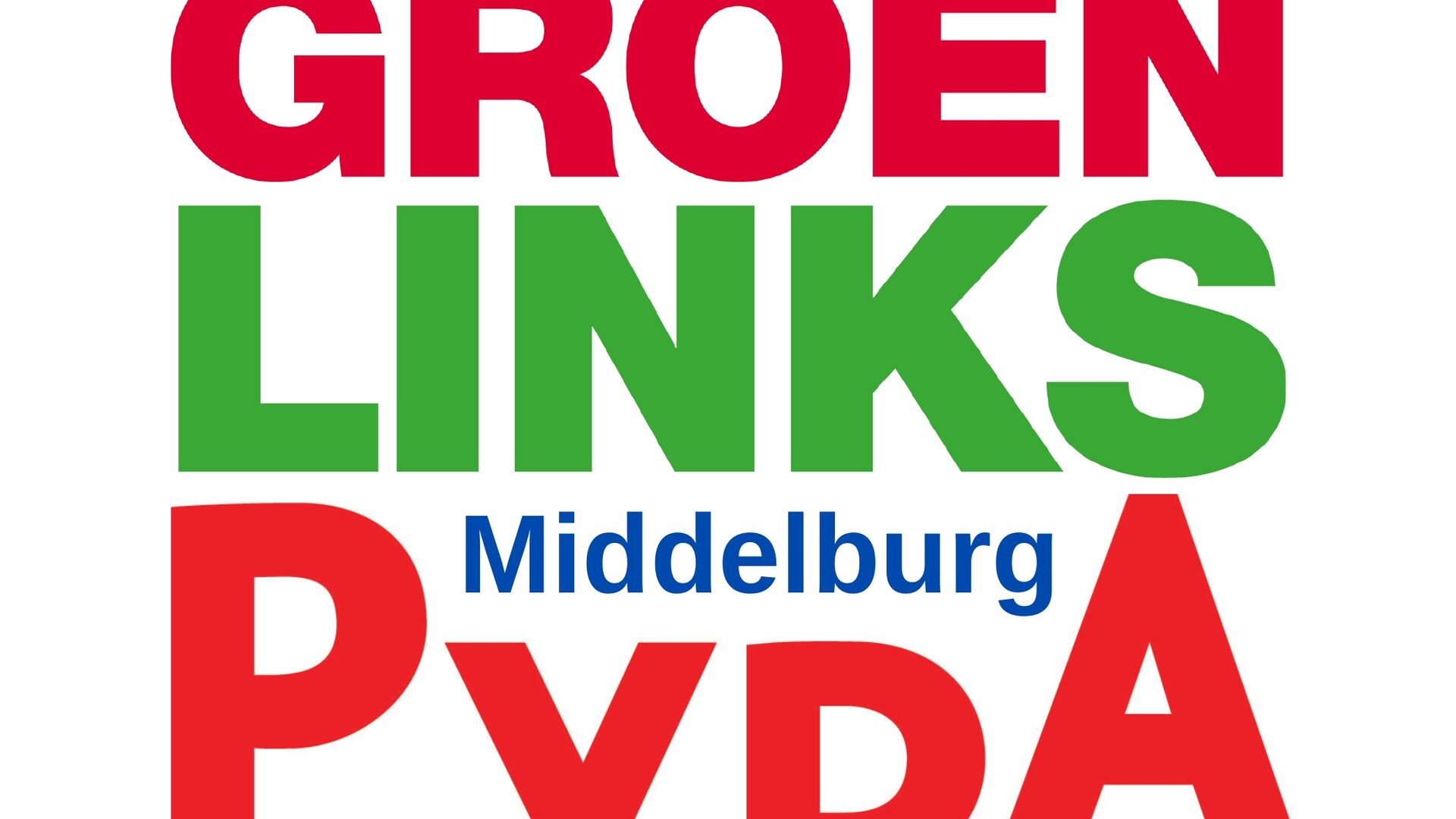 Logo GroenLinks / PvdA Middelburg